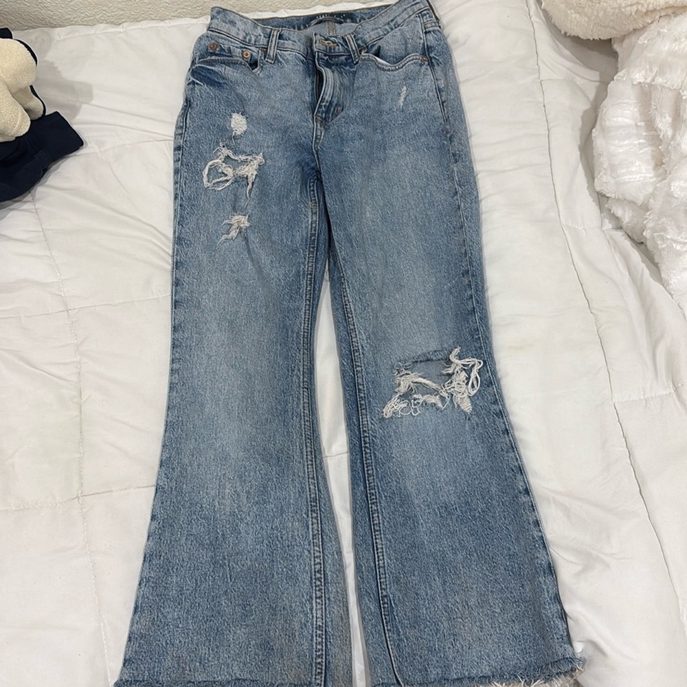 Aeropostale High rise flare jeans